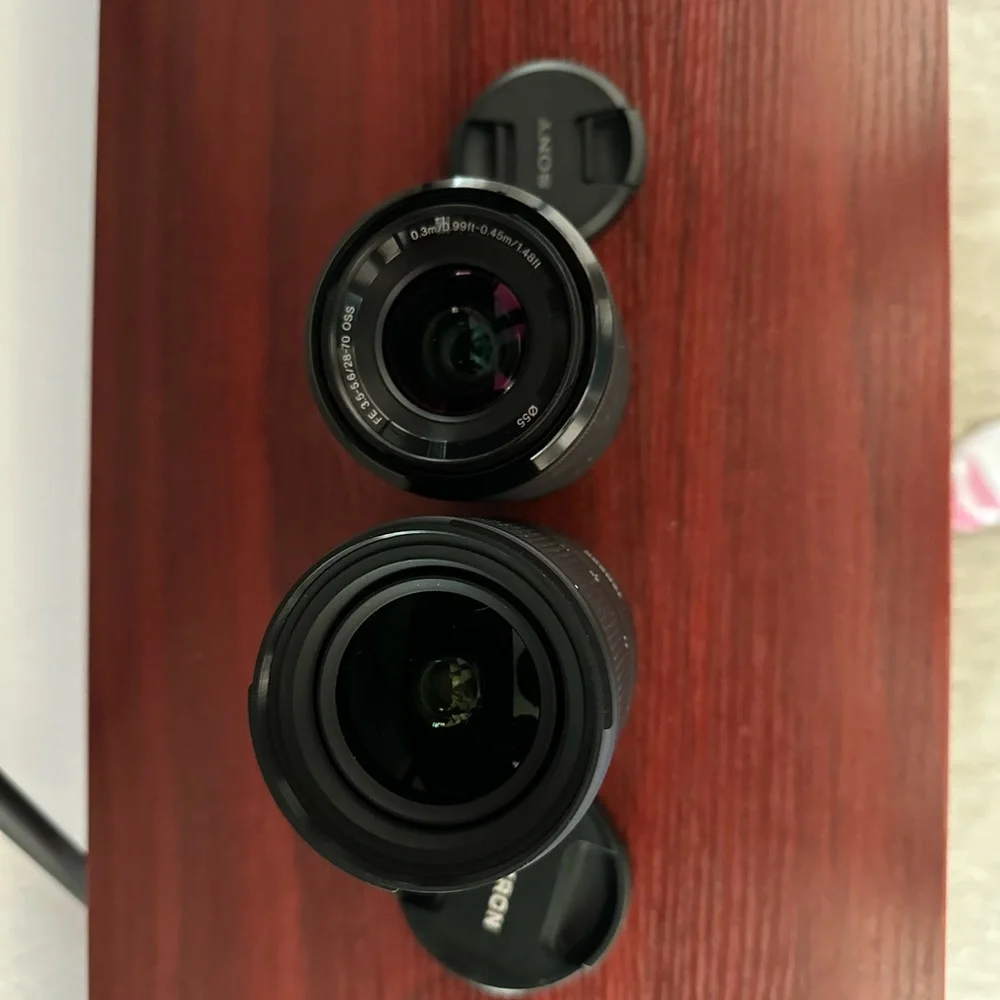 Sony and Tamron Camera Lenses